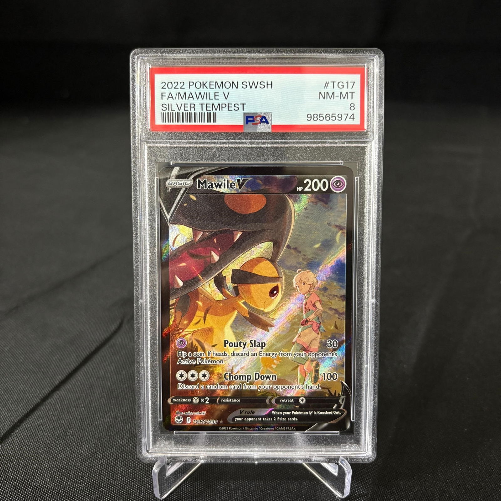 PSA 8 Mawile V Trainer Gallery (1 of 1)