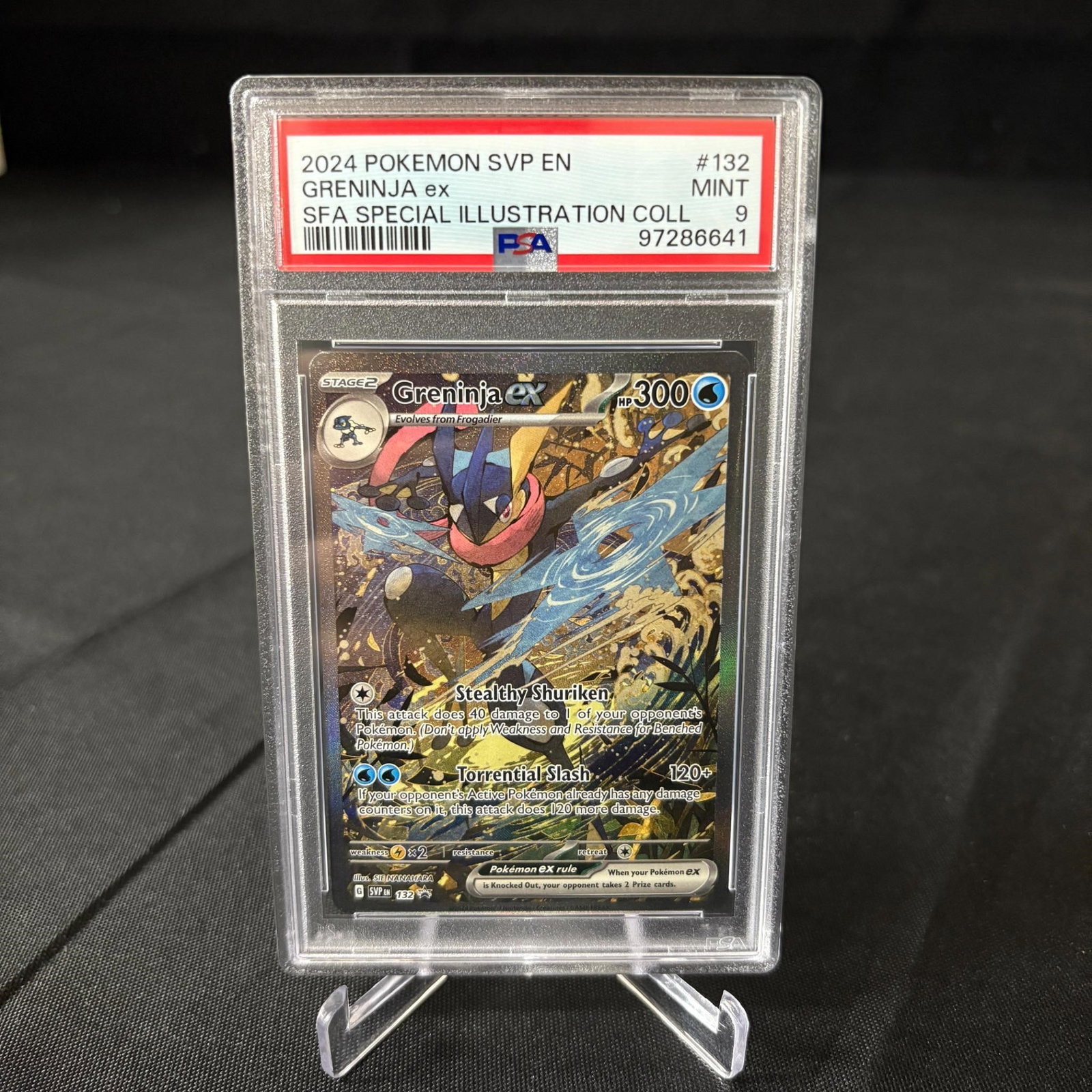 PSA 9 Greninja EX Special Ill Coll (1 of 1)