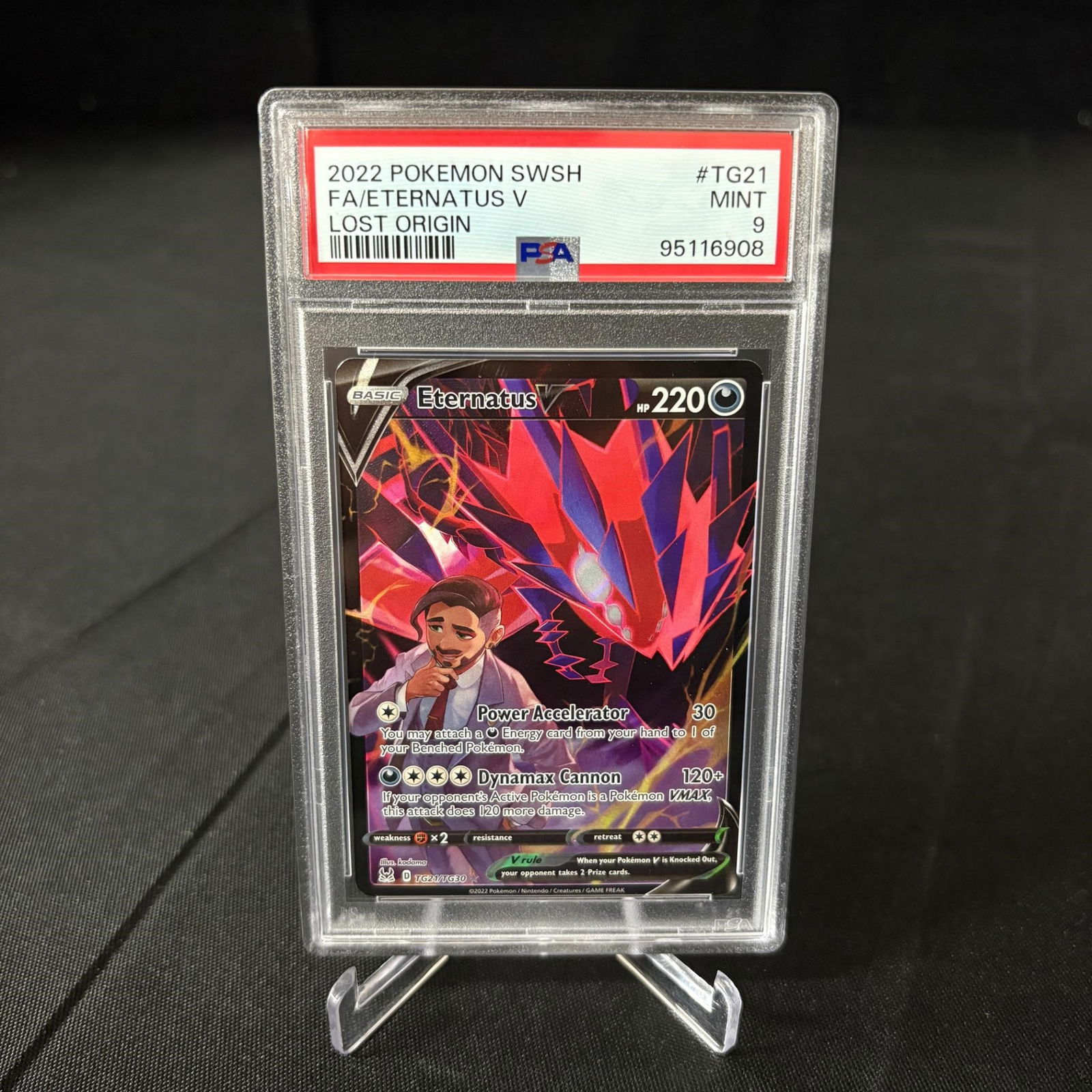 PSA 9 Eternatus V Trainer Gallery (1 of 1)