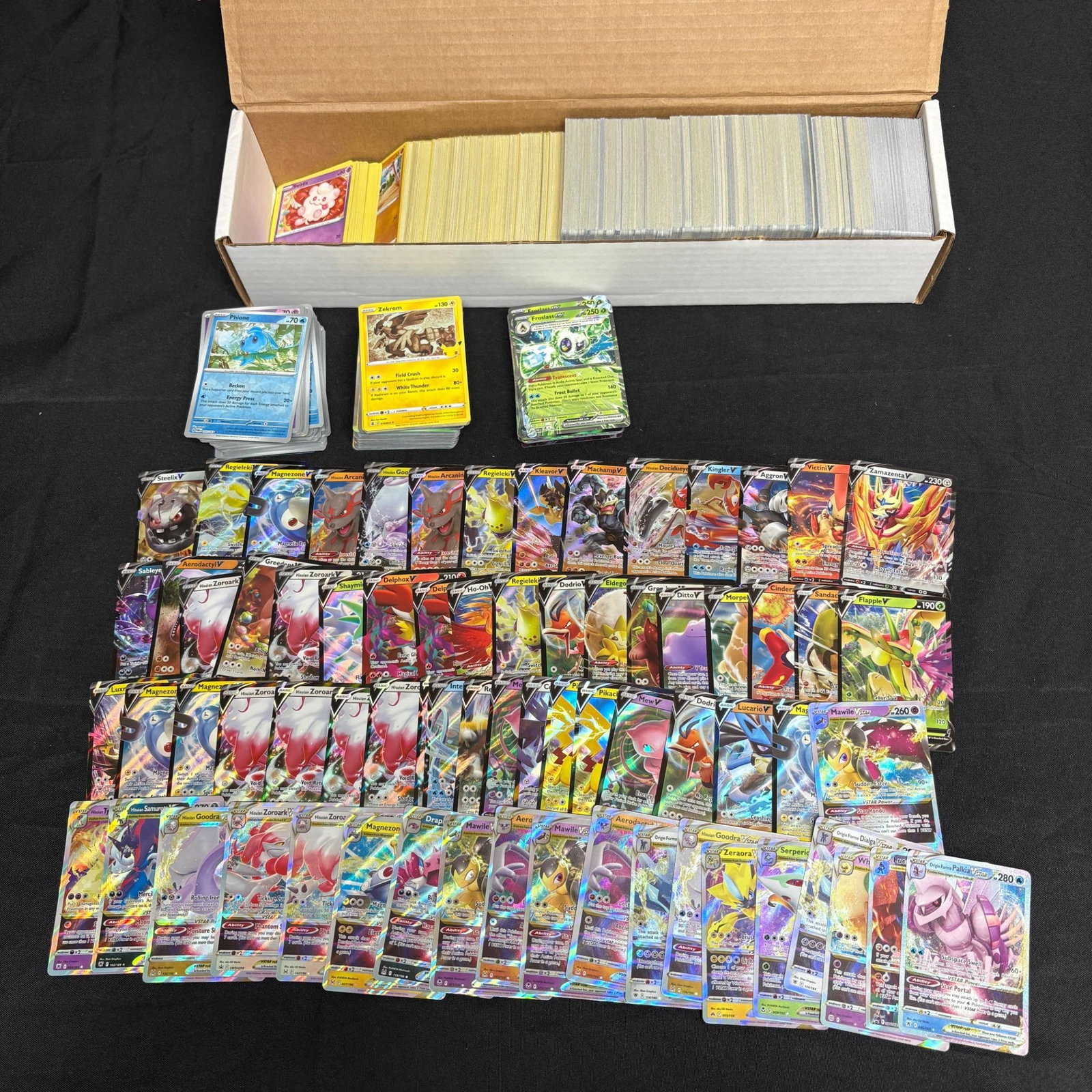 1200ish Pokemon card lot, Vs, EX, VSTAR (1 of 4)
