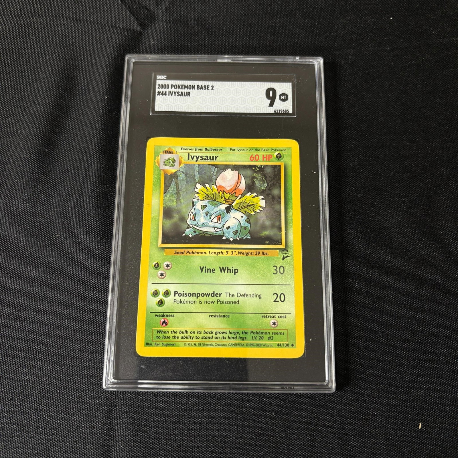 SGC 9 Ivysaur Base Set 2 (1 of 2)