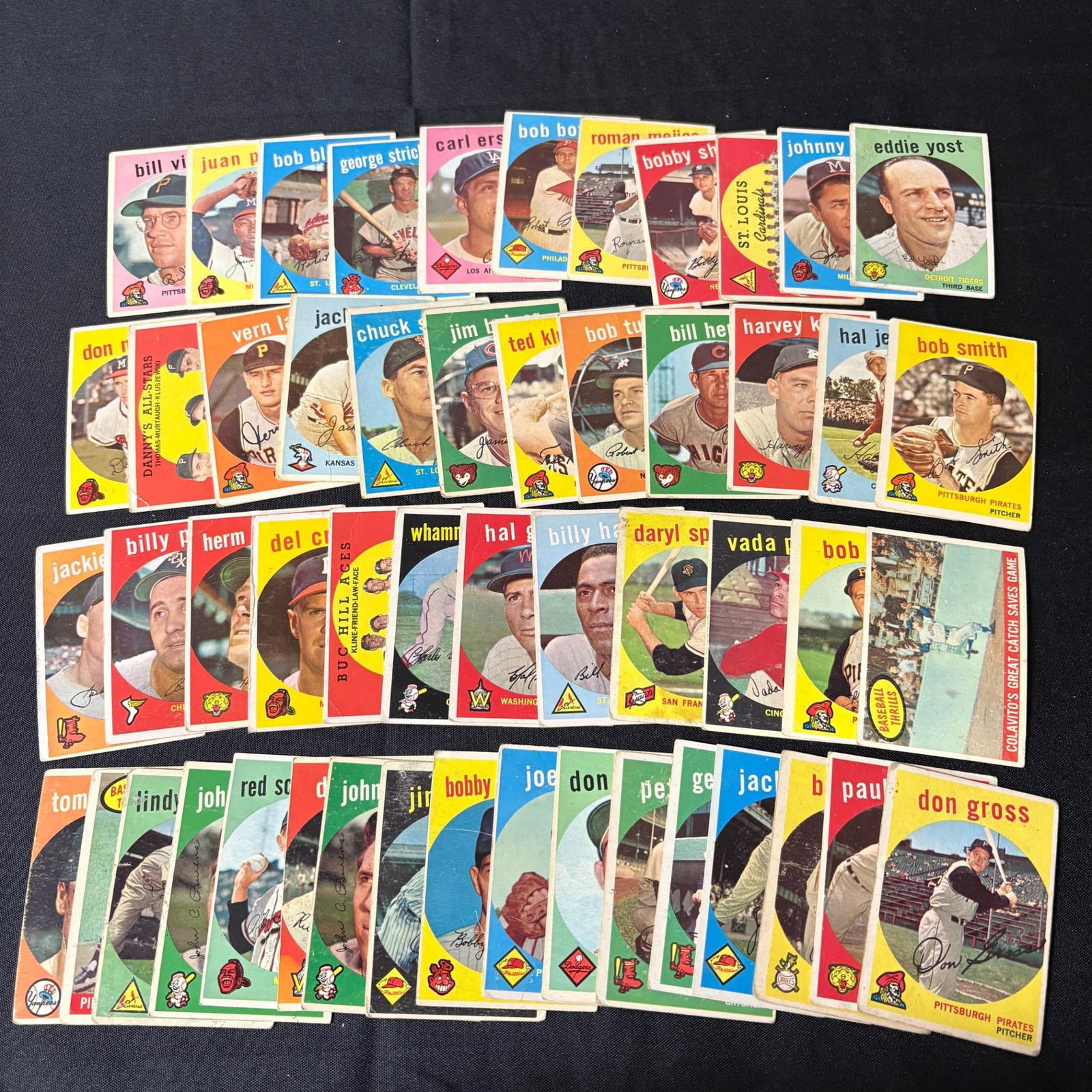 1959 Topps Baseball Card Lot (1 of 2)