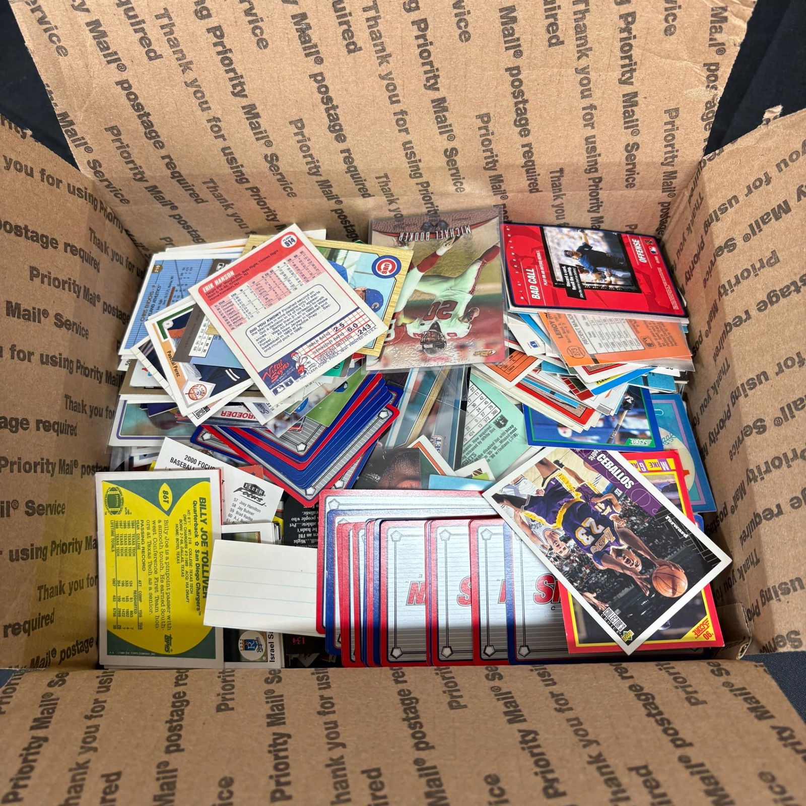 Box of Unsearched Sport Cards (1 of 1)