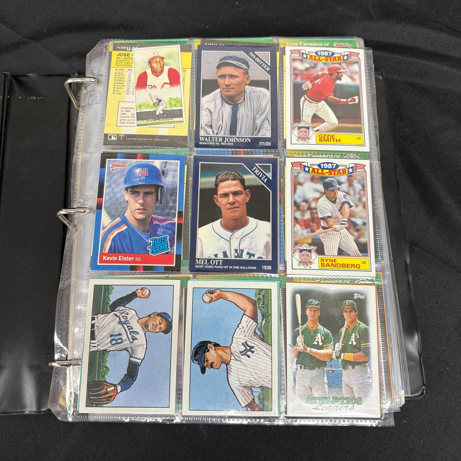Bind full of mostly baseball cards (1 of 11)