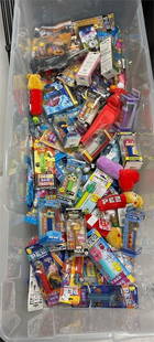Resellers Dream Huge Mix of NIB PEZ Dispensers: Massive group of almost all new in bag/box PEZ Dispensers. Some Limited Collector's Edition, loads of characters, 95% new in bag, some opened, but no candy in the dispensers. A fantastic opportunity f