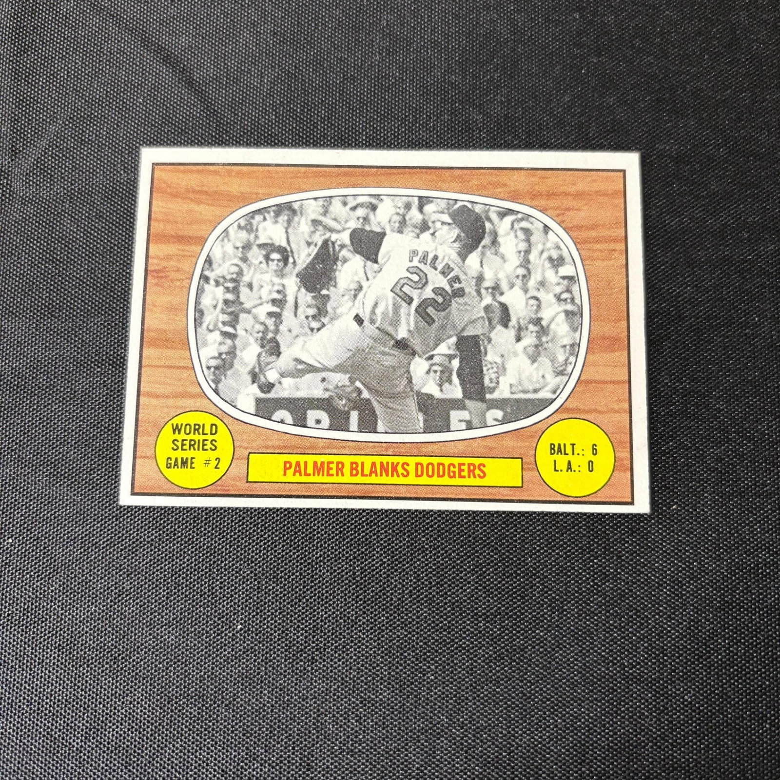 2ND YR CARD 1967 TOPPS HOF JIM PALMER (1 of 2)