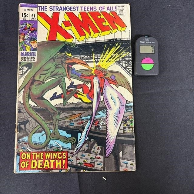 X-men 61 Neal Adams Art Marvel Bronze Age Comic (1 of 2)