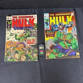 Hulk 119, 120 Marvel Bronze Age Comics