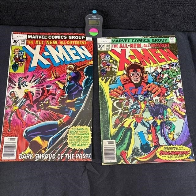 X-men 106-107 Marvel Bronze Age Comics (1 of 2)