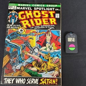 Marvel Spotlight 7 3rd app Ghost Rider Comic