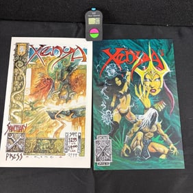 Xenya 2 & 3 Sanctuary Press Comics