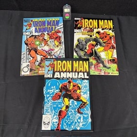 Iron Man 1st Series Annuals Marvel Comic Lot