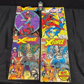 X-force Key Comics w/ 2nd Deadpool 1st Domino