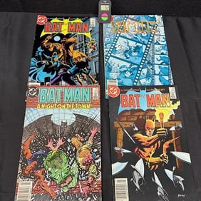 Batman DC 1st Series Copper Age Newsstand Comics
