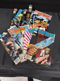 Nice Batman Copper Age Newsstand Comic Lot