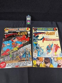 World's Finest 198-199 Superman/Flash Race Comics