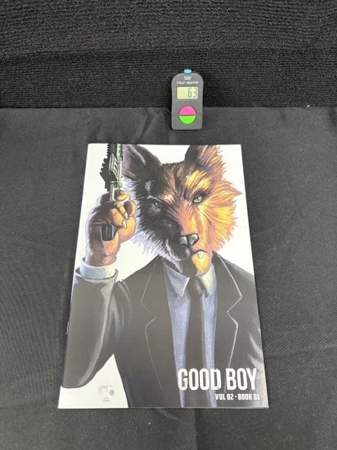 Good Boy V2 Book 1 Comic: We are a veteran owned company. Please look at the Photos Carefully to determine condition of lot. All lots sold as is. Please message if you have any questions. By placing a bid, you agree to the ter