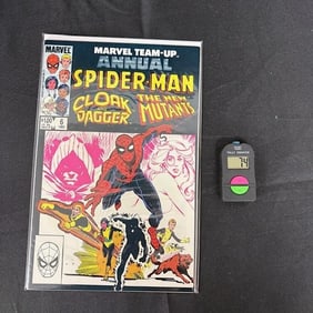 Marvel Team-up Annual 6 Feat Spider-man Comic