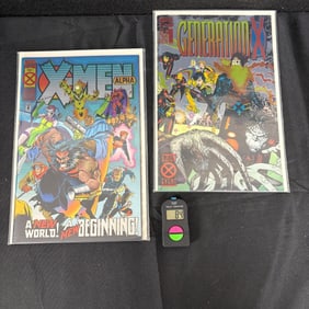 X-men & Gen X Chrome Cover Comics