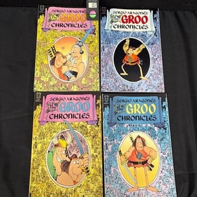 Groo Chronicles Epic Comic Lot w/Newsstand Ed.