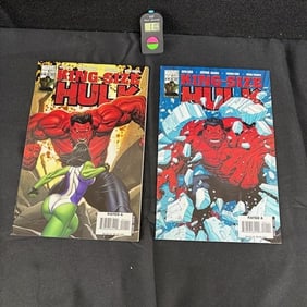 King Size Hulk 1 Cover A & B Comics Red-Hulk MCU