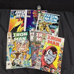 Iron Man Marvel Comic Lot w/Anniversary Issue