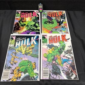 Hulk First Series Marvel Comic Lot w/Newsstand Eds