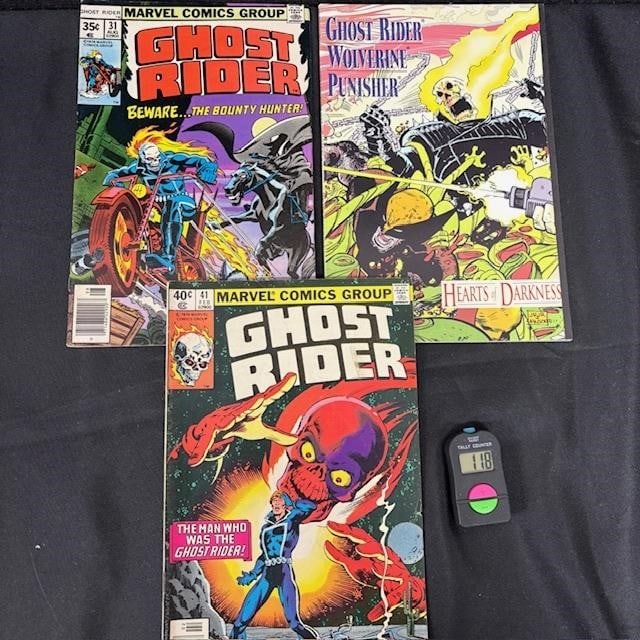 Ghost Rider Marvel Comic Lot (1 of 2)
