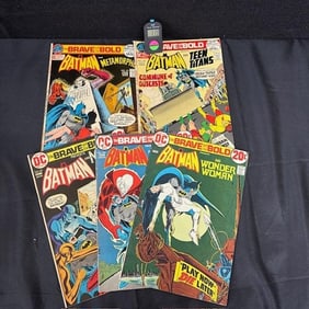 Brave & the Bold Feat. Batman Bronze Age Comic Lot