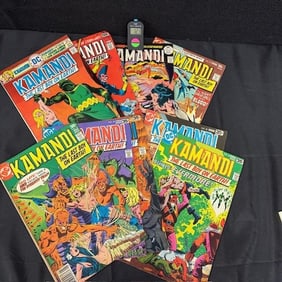 Kamandi Jack Kirby Bronze Age DC Comic Lot