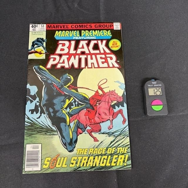 Marvel Premiere 53 Black Panther Comic KKK Story: We are a veteran owned company. Please look at the Photos Carefully to determine condition of lot. All lots sold as is. Please message if you have any questions. By placing a bid, you agree to the ter