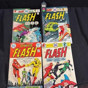 Flash DC Bronze Age 1st Series Comic Lot