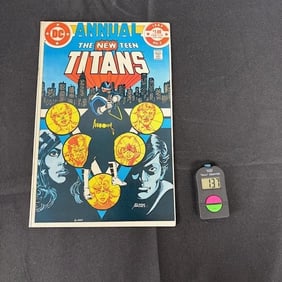New Teen Titans Annual 2 Comic 1st Vigilante