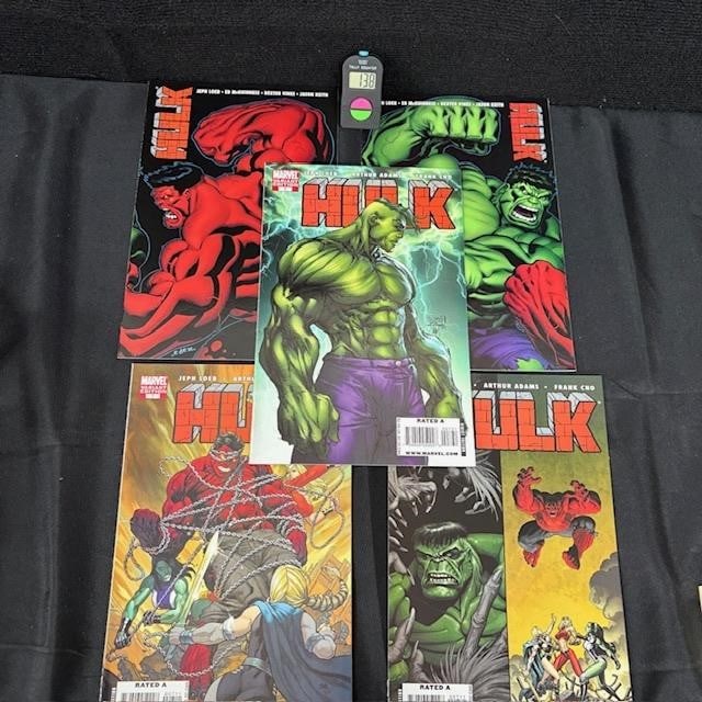 Hulk Jeph Loeb Red Hulk Series Comic Lot (1 of 2)