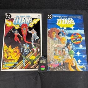 New Teen Titans 1 + DC Comic Lot