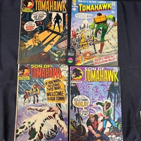 Tomahawk & Son of Tomahawk DC Bronze Age Comics