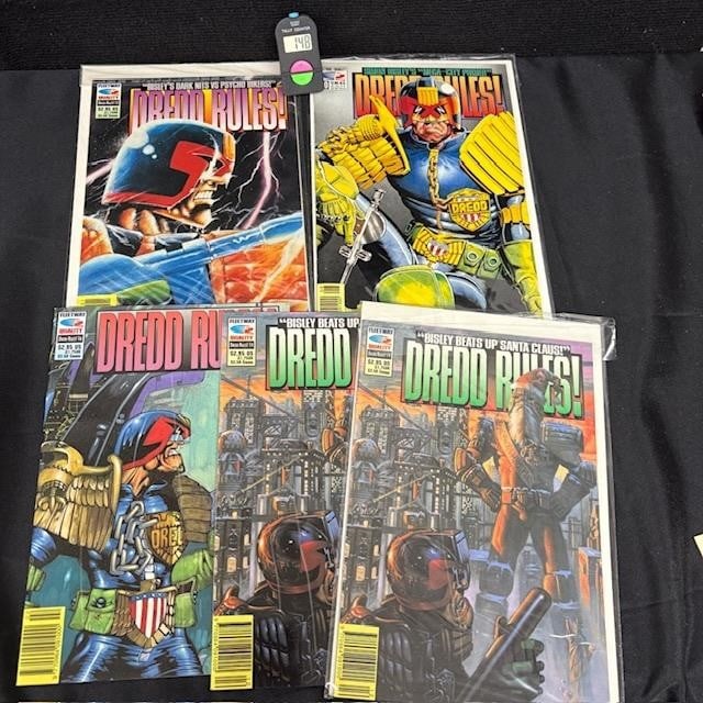 Dredd Rules Judge Dredd Comic Series Lot (1 of 1)
