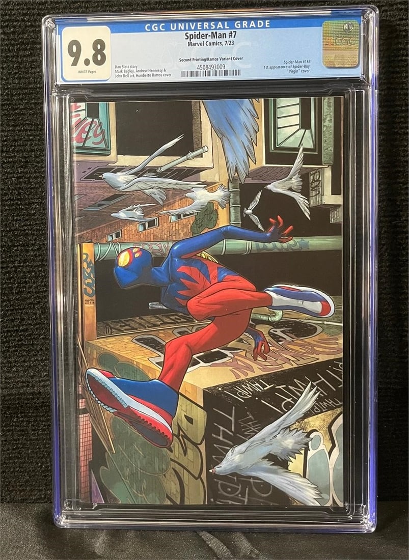 Spider-man 7 1st Spider-Boy Comic CGC 9.8 (1 of 3)