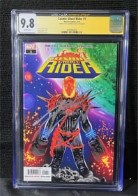 Donny Cates Signed Cosmic Ghost Rider Comic 9.8!