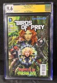 Art Germ Signed Birds of Prey Comic CGC 9.6