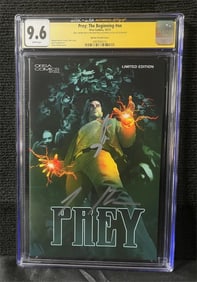 Crawford & Reid Signed Prey Comic CGC 9,6