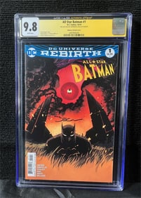 Declan Shalvey Signed Batman Comic CGC 9.8
