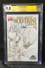 Michael Turner Signed Conv Excl Wolverine Comic