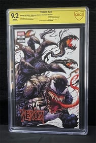 Tyler Kirkham Signed Venom 25 Comic 1st Virus