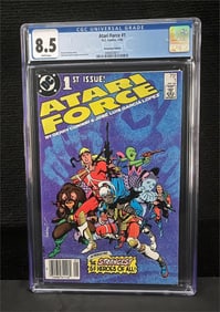 Atari Force 1 CGC 8.5 Comic Newsstand Edition