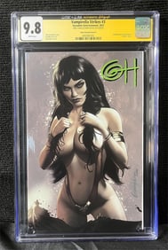 Greg Horn Signed Vampirella Comic CGC 9.8