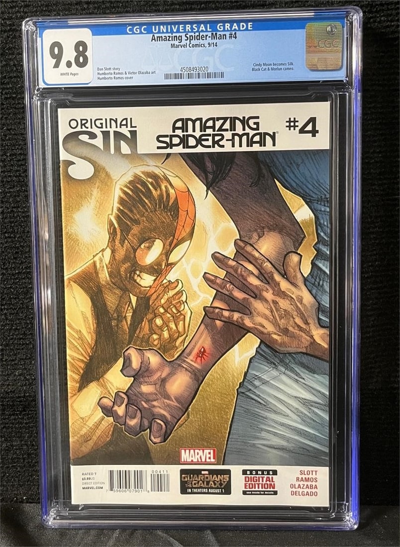 Amazing Spider-Man 4 1st Silk Comic CGC 9.8 (1 of 1)