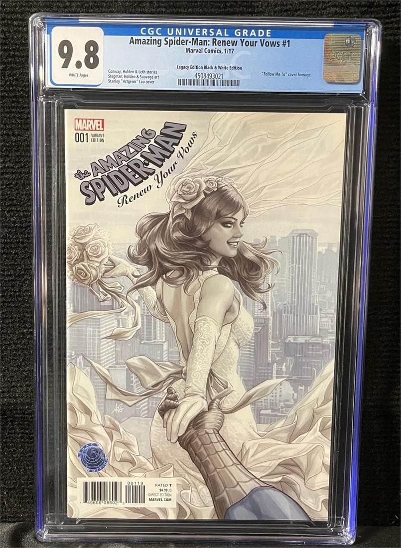 ASM Renew Your Vows Legacy Edition Comic CGC 9.8 (1 of 1)