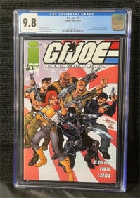 G.I. Joe 1 Image Comic CGC 9.8 J. Scott Campbell