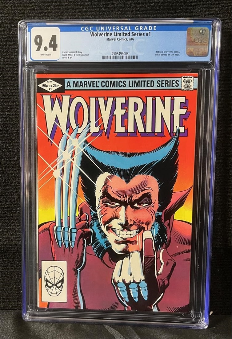 Wolverine Limited Series 1 CGC 9.4 Comic (1 of 1)
